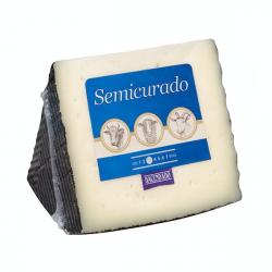 Queso semicurado mezcla Hacendado Pieza 0.42 kg