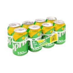 Refresco lima limón Sprite 8 latas X 330 ml