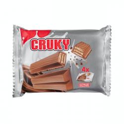 Barritas crujientes Cruky Hacendado recubiertas de chocolate con leche Paquete 0.144 kg