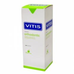 Colutorio Orthodontic sin alcohol sabor manzana-menta Vitis 500 ml.