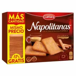 Galletas napolitana Cuétara 500 g.