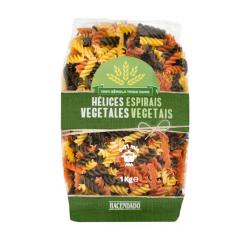 Hélices con vegetales Hacendado Paquete 1 kg