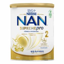 Leche infantil de continuación desde 6 meses Nestlé Nan Supreme Pro 2 sin aceite de palma lata 800 g.