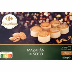 Mazapán de Soto Sensation Carrefour 400 g.