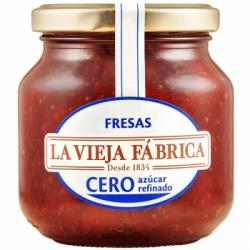 Mermelada de fresa cero azúcar La Vieja Fábrica sin gluten 280 g.