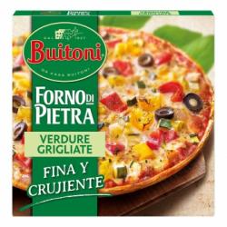 Pizza vegetal fina y crujiente Forno di Pietra Buitoni 370 g.