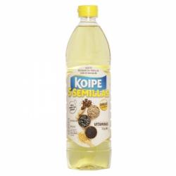 Aceite refinado de semillas con omegas 3, 6 y 9 y vitaminas E y B6 5 Semillas Koipe 750 ml.