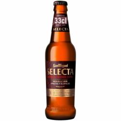 Cerveza tostada extra San Miguel Selecta botella 33 cl.