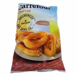 Churros lazo Carrefour sin lactosa 500 g.