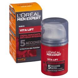 Crema facial anti-edad integral L'Oréal men expert Vita lift 5 acciones Bote 0.05 100 ml