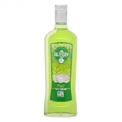 Ginebra sabor melón Gin Glivery Botella 700 ml