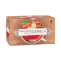 Infusión manzana y canela Hacendado Caja 0.04 100 g