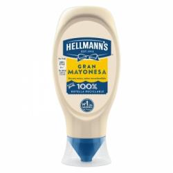 Mayonesa Hellmann's sin gluten envase 430 ml.