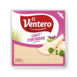 Queso light ya cortadas El Ventero 250 g