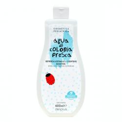 Agua de colonia fresca infantil Deliplus con notas cítricas Bote 0.6 100 ml