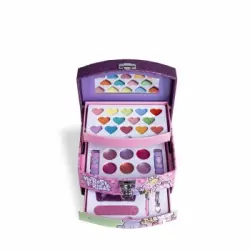 Baúl de maquillaje Martinelia: sombras de ojos 14 ud, brillo de labios 6 ud, pintalabios 2 ud, lima 1 ud.