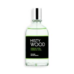 Eau de toilette hombre Misty Wood Esencia vital Frasco 0.1 100 ml