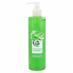 Gel corporal con aloe vera Carrefour Soft 300 ml.