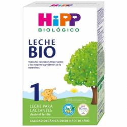 Leche infantil para lactantes en polvo ecológico HiPP Biológico 1 300 g.