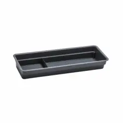 Organizador para Cajón CARREFOUR HOME con 2 Compartimientos - Gris