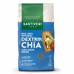 Pan integral dextrin tostado con semillas de chía Santiveri 300 g.