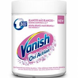 Quitamanchas blanqueador para la ropa blanca en polvo Oxi Action Vanish 900 g.