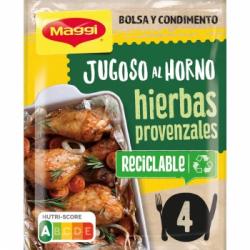 Sazonador para pollo de hierbas provenzales Jugoso al Horno Maggi 34 g.