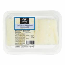 Tacos de bacalao desalado Carrefour El Mercado 300 g