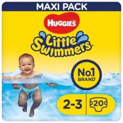 Bañador pañal desechable Huggies Little Swimmers T2-3 (3 kg-8 kg) 20 ud.