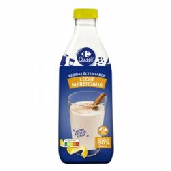 Bebida láctea sabor leche merengada Carrefour Classic' sin gluten 1 l.