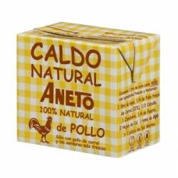 Caldo de pollo Aneto sin gluten y sin lactosa 500 ml.