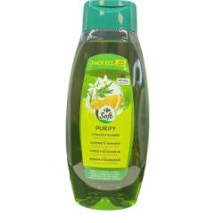 Champú cítricos y romero para cabello normal a graso Carrefour Soft 700 ml.