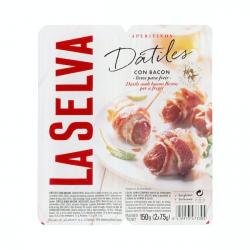Dátiles con bacón La Selva 2 paquetes X 0.075 kg