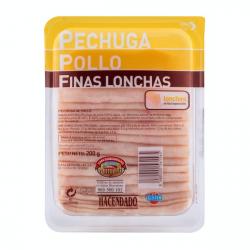 Pechuga de pollo Hacendado finas lonchas Paquete 0.2 kg