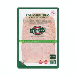 Pollo relleno asado al horno La Carloteña lonchas Paquete 0.15 kg