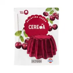 Preparado en polvo gelatina cereza Hacendado