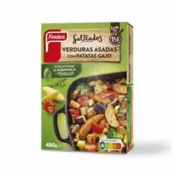 Verduras asadas ultracongeladas Findus 480 g.