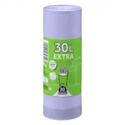 Bolsa de basura extra Bosque Verde 30L cubo mediano