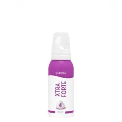 Espuma cabello Xtra Forte Deliplus fijación 4 Bote 0.1 100 ml