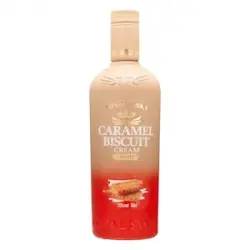 Licor crema Caramel Biscuit Royal Swan Botella 700 ml