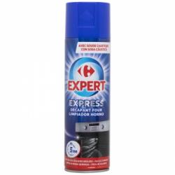 Limpiador de hornos con sosa cáustica Expert Carrefour 500 ml.