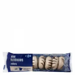 Mini redondos de chocolate Carrefour 160 g.