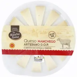 Queso de oveja curado manchego artesano D.O.P. De Nuestra Tierra 125 g