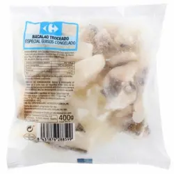 Bacalao troceado congelado 400 g