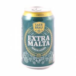 Cerveza Carrefour extra malta lata de 33 cl.