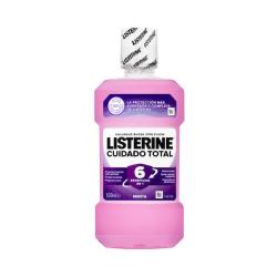 Enjuague bucal cuidado total Listerine menta Botella 0.5 100 ml