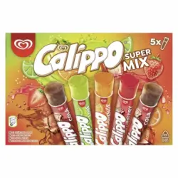 Helado Super Mix Calippo sin gluten 5 ud.