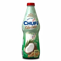 Horchata de chufa sabor coco Chufi sin gluten sin lactosa botella 1 l.