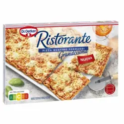 Pizza quattro formaggi grandissima Ristorante Dr. Oetker 560 g.