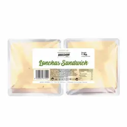 Queso de sandwich en lonchas Bredam 1 kg